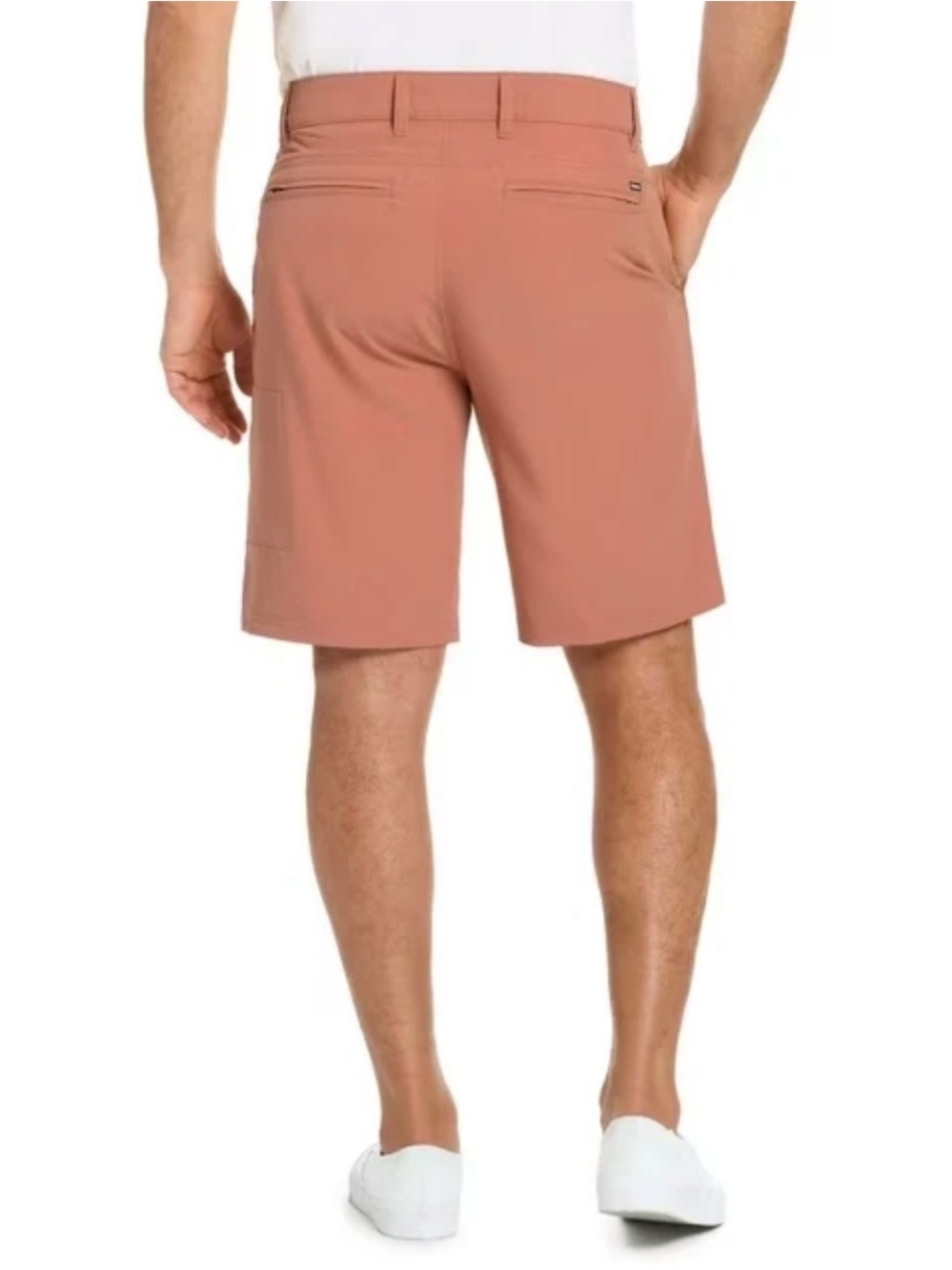 NWT Hurley Men's Trek Hybrid Shorts Sz 30 Orange Salmon Water Repellent Stretch - Picture 2 of 11